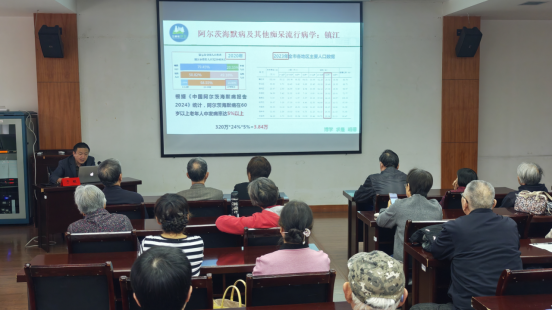 我院举办五棵松讲坛：如何应对老龄化社会带来的认知障碍